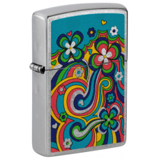 Zippo 48579 Flower Power Design 